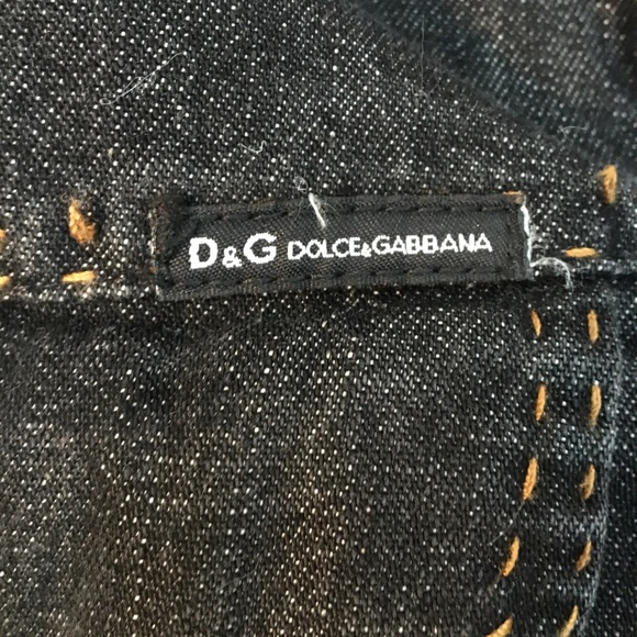 Vintage dilce & gabbana original denim jacket szm - Picture 2 of 8